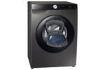 Lavadora Samsung WW80T554DAX de carga frontal, 8 kg, gris metalizado