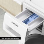 Lavadora Samsung WW80T554DAX de carga frontal, 8 kg, gris metalizado - Imagen 6