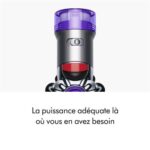 Aspiradora vertical Dyson V7 Advanced gris y morada - Imagen 2