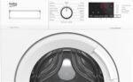 Lavadora Beko WUV8011XWW con puerta de cristal, 8 kg, color blanco - Imagen 4
