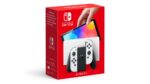 Nintendo Switch (modelo OLED) con base y mandos Joy-Con blancos