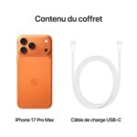 Apple iPhone 17 Pro Max 6.9" 5G Dual SIM 256 GB Naranja Cósmico - Imagen 7