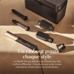 Cepillo multiestilo Silk'n 1300W todo en 1 negro y dorado - Imagen 4