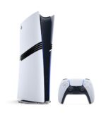 Consola Sony PS5 Pro blanca y negra