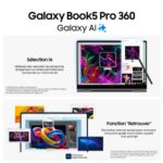 Portátil Samsung Galaxy Book5 Pro 360 pantalla táctil 16'' - Imagen 3