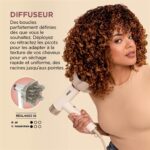 Secador de pelo Shark SpeedStyle HD352EU 1700W blanco seda - Imagen 5