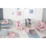 Sofá infantil roba gris plata - Imagen 4